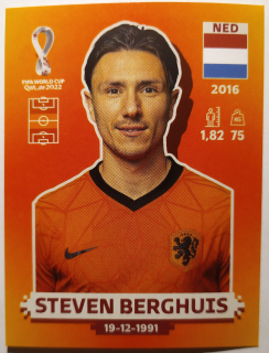 World Cup 2022 - Steven Berghuis - č.NED 9