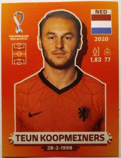 World Cup 2022 - Teun Koopmeiners - č.NED 13