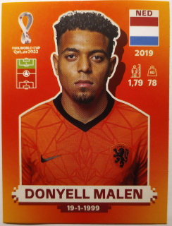 World Cup 2022 - Donyell Malen - č.NED 19