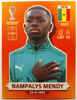 World Cup 2022 - Nampalys Mendy - č.SEN 14