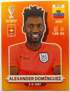 World Cup 2022 - Alexander Domínguez - č.ECU 3