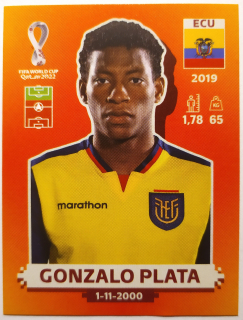 World Cup 2022 - Gonzalo Plata - č.ECU 17