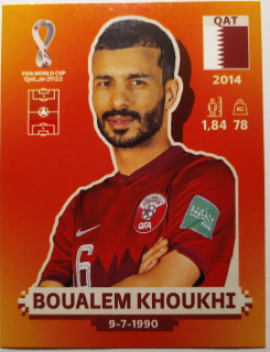 World Cup 2022 - Boualem Khoukhi - č.QAT 8