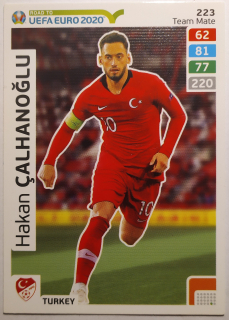 Panini Road to UEFA Euro 2020 Adrenalyn XL - Hakan Çalhanoğlu - Turecko