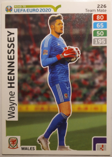 Panini Road to UEFA Euro 2020 Adrenalyn XL - Wayne Hennessey - Wales