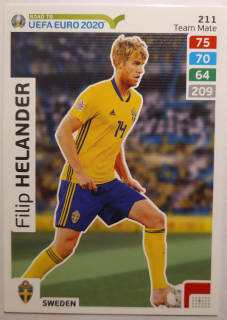 Panini Road to UEFA Euro 2020 Adrenalyn XL - Filip Helander - Švédsko