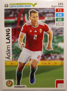 Panini Road to UEFA Euro 2020 Adrenalyn XL - Ádám Lang - Maďarsko
