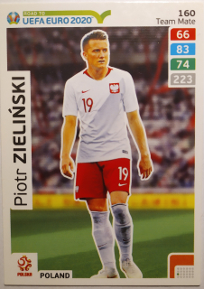 Panini Road to UEFA Euro 2020 Adrenalyn XL - Piotr Zieliński - Polsko