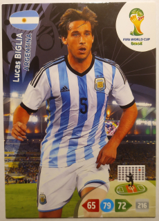 Panini FIFA WC Brazil 2014 Adrenalyn XL - Lucas Biglia - Argentina