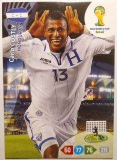 Panini FIFA WC Brazil 2014 Adrenalyn XL - Carlo Costly - Honduras