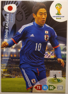 Panini FIFA WC Brazil 2014 Adrenalyn XL - Shinji Kagawa - Japonsko