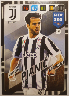 Panini Adrenalyn XL FIFA 365 17/18 - Miralem Pjanič - Juventus