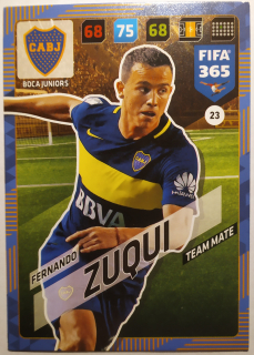 Panini Adrenalyn XL FIFA 365 17/18 - Fernando Zuqui - Boca Juniors