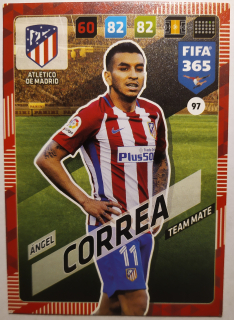 Panini Adrenalyn XL FIFA 365 17/18 - Ángel Correa - Atlétiko Madrid