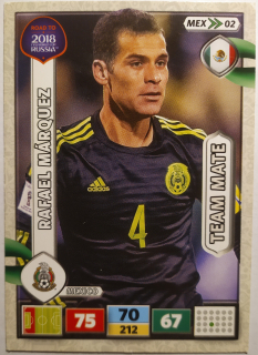 Panini Road to WC 2018 Adrenalyn XL - Rafael Marquez - Mexiko
