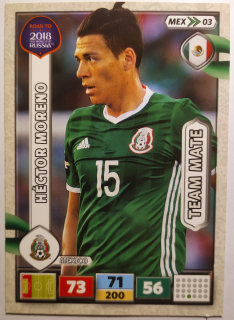 Panini Road to WC 2018 Adrenalyn XL - Hector Moreno - Mexiko