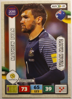 Panini Road to WC 2018 Adrenalyn XL - Mathew Ryan - Austrálie
