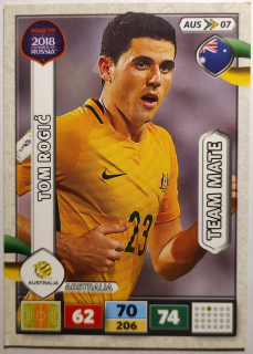 Panini Road to WC 2018 Adrenalyn XL - Tom Rogic - Austrálie