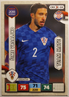 Panini Road to WC 2018 Adrenalyn XL - Sime Vrsaljko - Chorvatsko