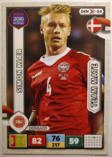 Panini Road to WC 2018 Adrenalyn XL - Simon Kjaer - Dánsko