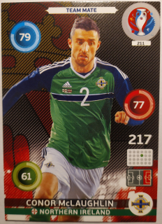 Panini Euro 2016 Adrenalyn XL - Conor McLaughlin - Severní Irsko