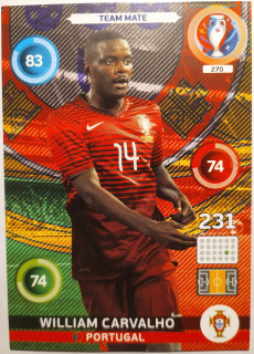 Panini Euro 2016 Adrenalyn XL - William Carvalho - Portugalsko