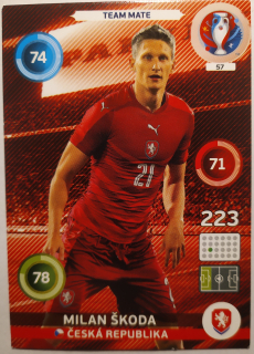 Panini Euro 2016 Adrenalyn XL - Milan Škoda - Česko