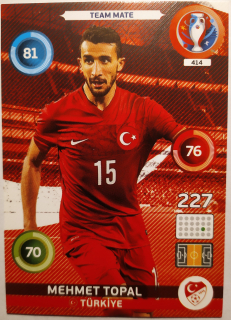 Panini Euro 2016 Adrenalyn XL - Mehmet Topal - Turecko