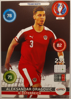 Panini Euro 2016 Adrenalyn XL - Aleksandar Dragovic - Rakousko