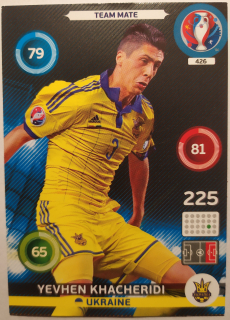 Panini Euro 2016 Adrenalyn XL - Yevhen Khacheridi - Ukrajina