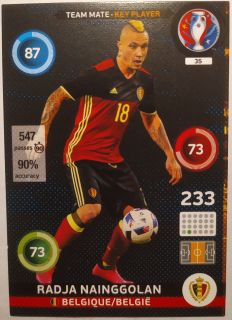 Panini Euro 2016 Adrenalyn XL - Radja Nainggolan - Belgie