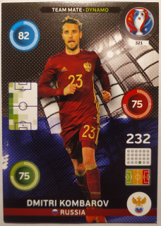 Panini Euro 2016 Adrenalyn XL - Dmitri Kombarov - Rusko