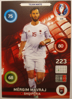 Panini Euro 2016 Adrenalyn XL - Mergim Mavraj - Albánie