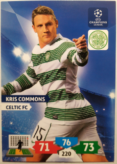 Panini UEFA Champions League 13/14 Adrenalyn XL - Kris Commons - Celtic