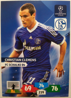 Panini UEFA Champions League 13/14 Adrenalyn XL - Christian Clemens - Schalke