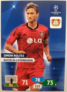 Panini UEFA Champions League 13/14 Adrenalyn XL - Simon Rolfes - Leverkusen