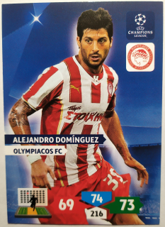 Panini UEFA Champions League 13/14 Adrenalyn XL - Alejandro Dominguez - Olympiakos