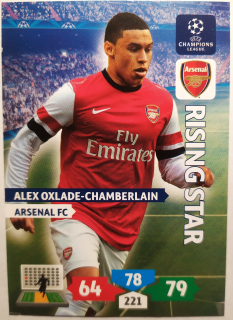 Panini UEFA Champions League 13/14 Adrenalyn XL - Alex Oxlade-Chamberlain - Arsenal