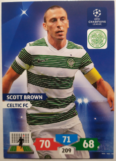 Panini UEFA Champions League 13/14 Adrenalyn XL - Scott Brown - Celtic