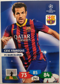 Panini UEFA Champions League 13/14 Adrenalyn XL - Cesc Fabregas - Barcelona
