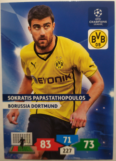 Panini UEFA Champions League 13/14 Adrenalyn XL - Sokratis Papastathopoulos - Borussia Dortmund