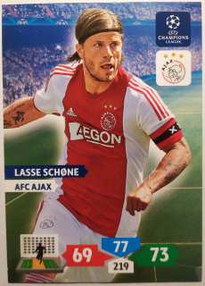 Panini UEFA Champions League 13/14 Adrenalyn XL - Lasse Schone - Ajax
