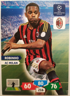Panini UEFA Champions League 13/14 Adrenalyn XL - Robinho - AC Milán