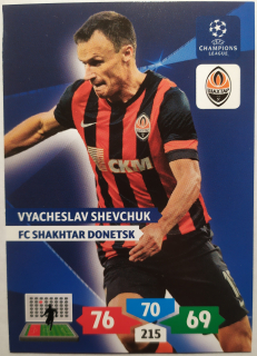 Panini UEFA Champions League 13/14 Adrenalyn XL - Vyacheslav Shevchuk - Šachtar Doněck