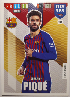 Panini Adrenalyn XL FIFA 365 19/20 - Gerard Piqué - Barcelona