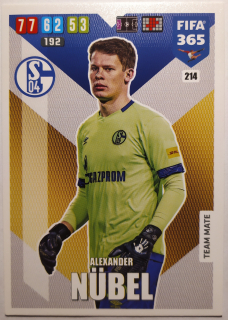 Panini Adrenalyn XL FIFA 365 19/20 - Alexander Nübel - Schalke