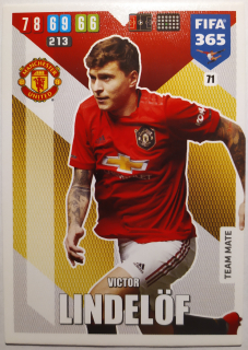 Panini Adrenalyn XL FIFA 365 19/20 - Victor Lindelof - Manchester United
