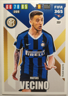 Panini Adrenalyn XL FIFA 365 19/20 - Matías Vecino - Inter Milán