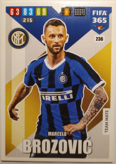 Panini Adrenalyn XL FIFA 365 19/20 - Marcelo Brozović - Inter Milán
