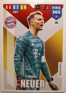 Panini Adrenalyn XL FIFA 365 19/20 - Manuel Neuer - Bayern Mnichov